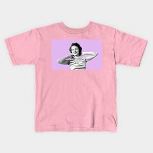 Betty White pink edition Kids T-Shirt